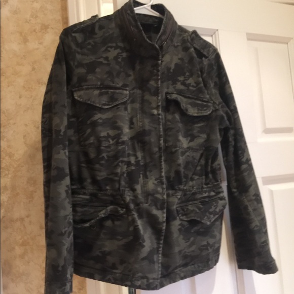 a.n.a Camouflage Utility Jacket Medium - Picture 10 of 11